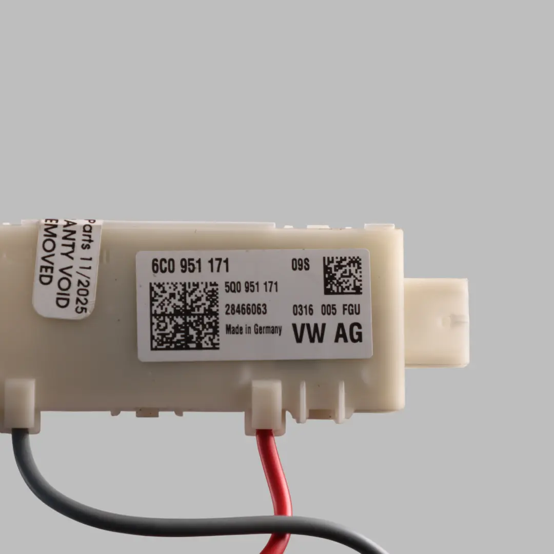 Mk5 Seat Ibiza Mk4 Roof Alarm Monitor Module Sensor Unit to VW Polo with Part number 6C0951171 VW Polo Mk5 Seat Ibiza Mk4 Roof Alarm Monitor Module Sensor Unit - SKU 6C0951171-2 - Part number 6C0951171