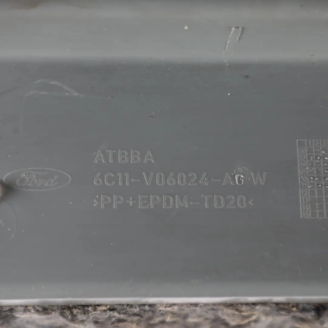 Glove Box Storage Dashboard Trim Panel Grey to Ford Transit Mk7 with Part number 6C11-V06024-AGW Ford Transit Mk7 Glove Box Storage Dashboard Trim Panel Grey - SKU 6C11-V06024-AGW - Part number 6C11-V06024-AGW