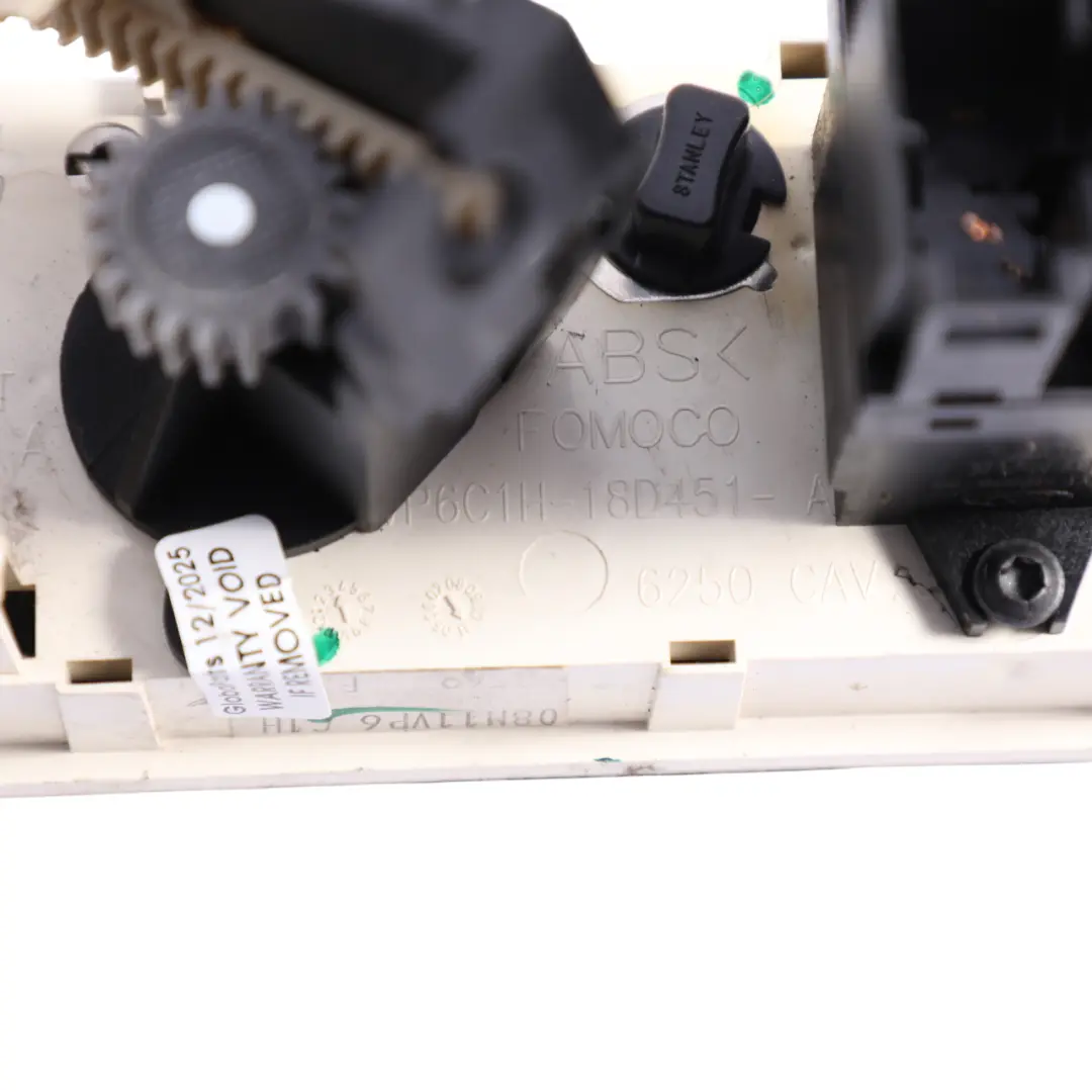 Heater Climate Control Panel to Ford Transit Mk7 with Part number 6C1H-18D451-A Ford Transit Mk7 Heater Climate Control Panel - SKU RHD-6C1H-18D451-A - Part number 6C1H-18D451-A