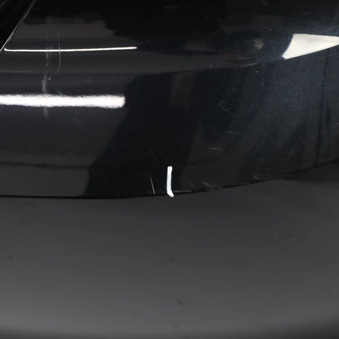 Volkswagen VW Polo 6R GTI Bumper Rear Trim Panel Cover Deep Black - C9X - SKU 6C6807421P-DBL - Part number 6C6807421P