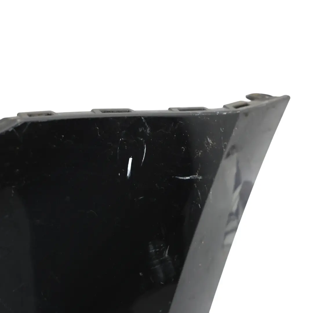 Volkswagen VW Polo 6R GTI Bumper Rear Trim Panel Cover Deep Black - C9X - SKU 6C6807421P-DBL - Part number 6C6807421P