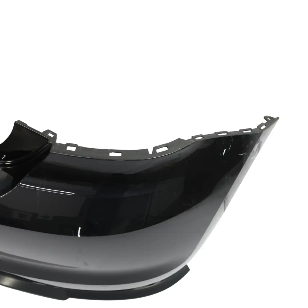 Volkswagen VW Polo 6R GTI Bumper Rear Trim Panel Cover Deep Black - C9X - SKU 6C6807421P-DBL - Part number 6C6807421P