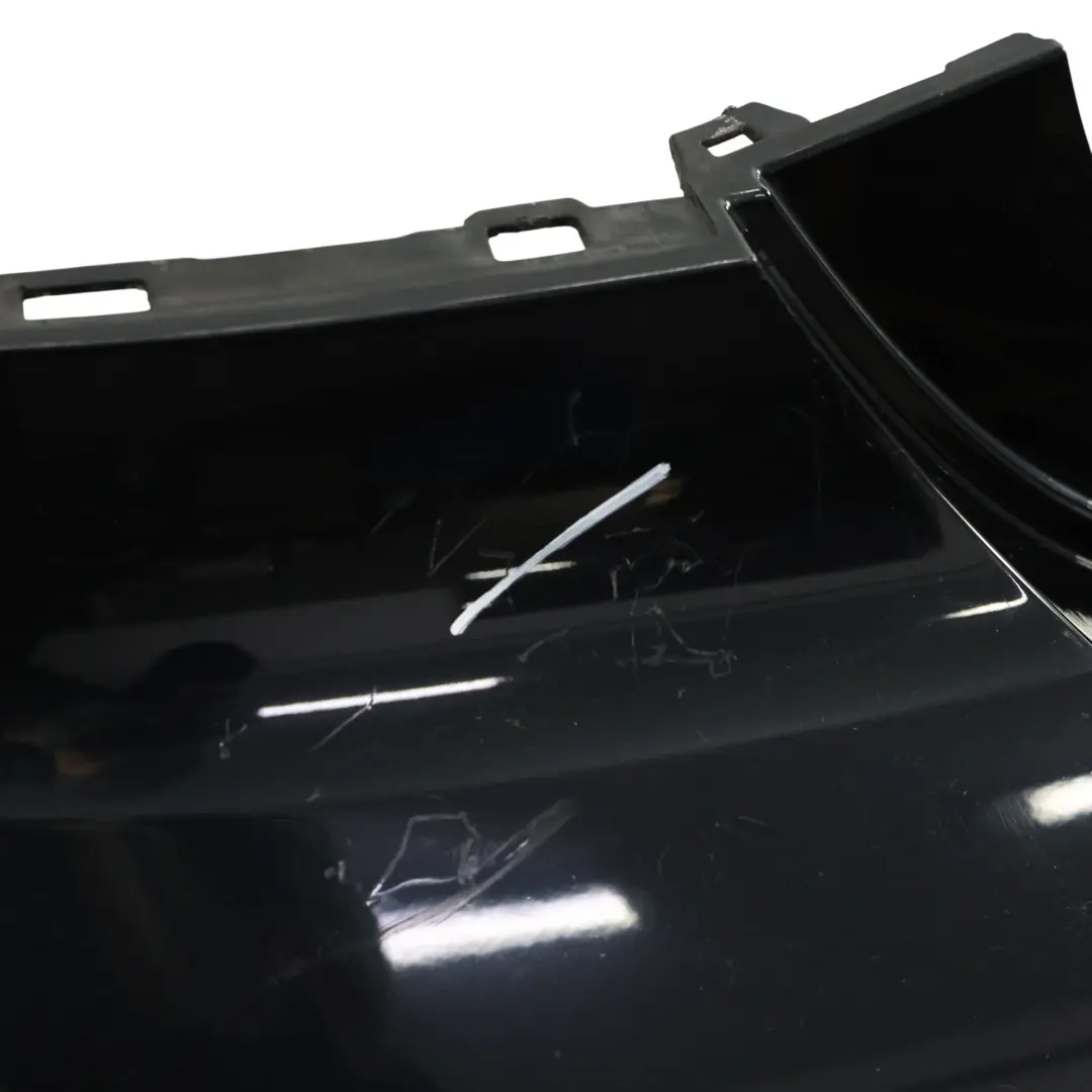 Bumper Rear Trim Panel Cover Deep Black - C9X to Volkswagen VW Polo 6R GTI with Part number 6C6807421P Volkswagen VW Polo 6R GTI Bumper Rear Trim Panel Cover Deep Black - C9X - SKU 6C6807421P-DBL - Part number 6C6807421P