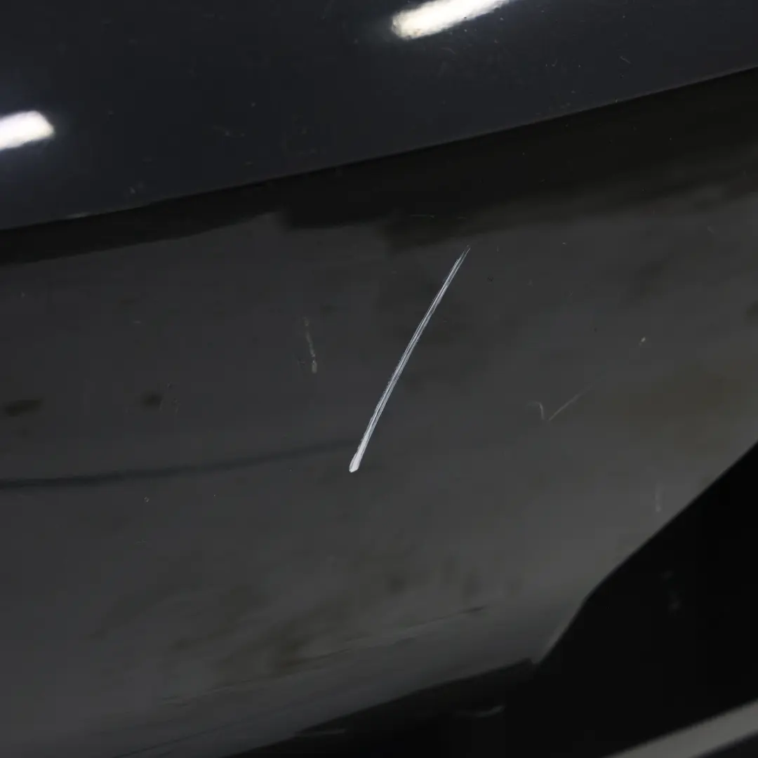 Volkswagen VW Polo 6R GTI Bumper Rear Trim Panel Cover Deep Black - C9X - SKU 6C6807421P-DBL - Part number 6C6807421P