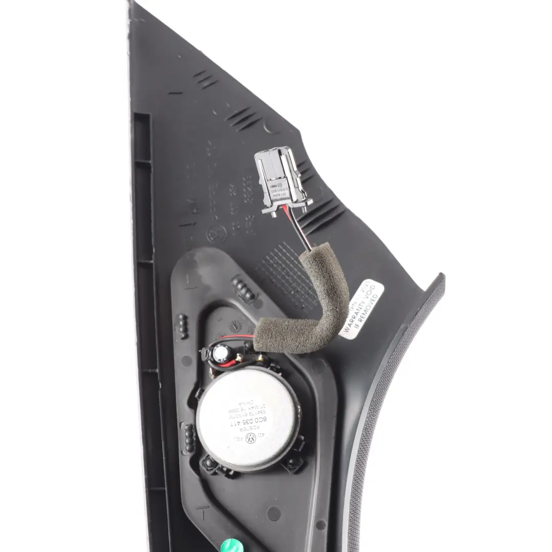 Volkswagen Polo 6R Moldura Columna Pilar A Delantero Derecho - SKU 6C6867234B - Número de pieza 6C6867234B