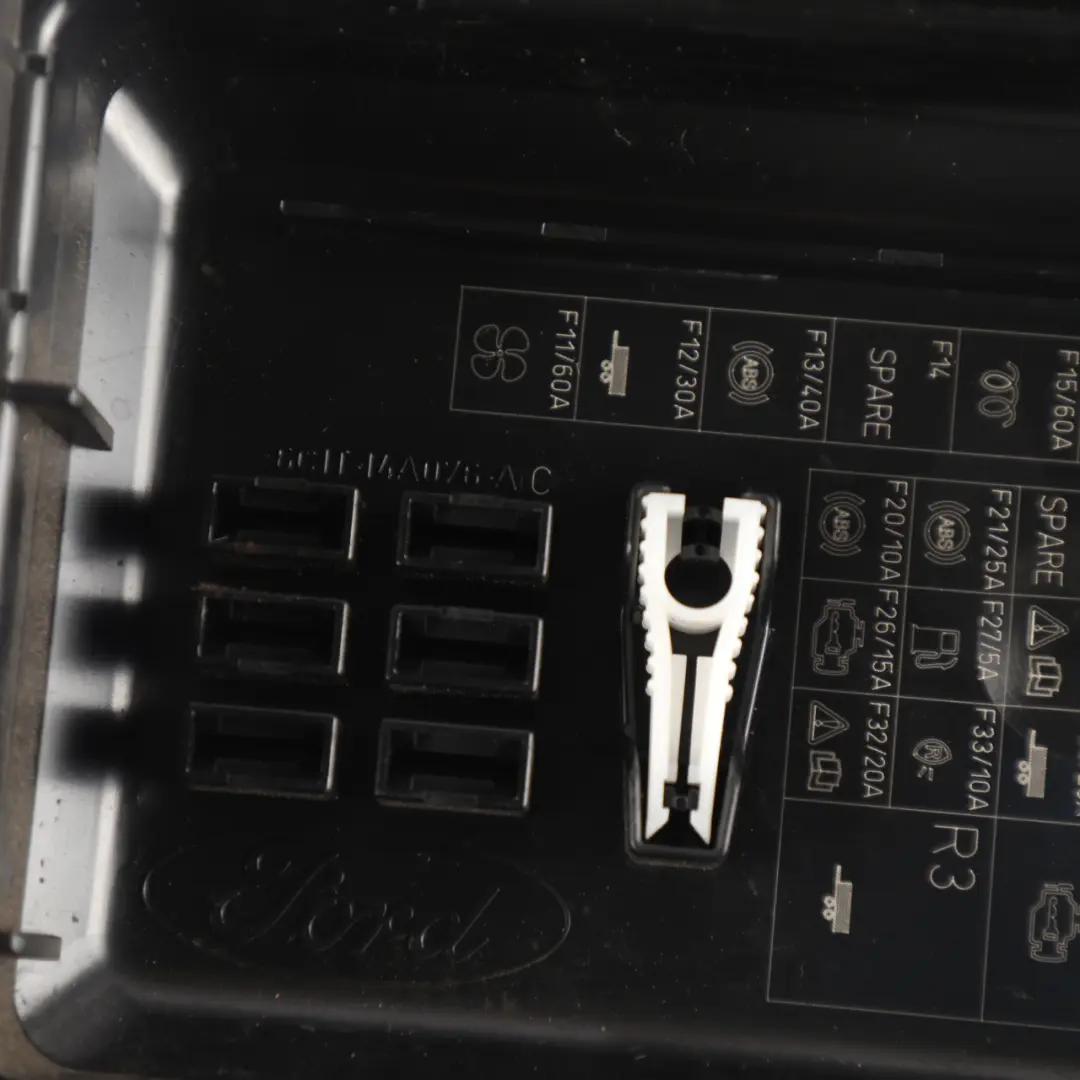 Fuse Box Power Distribution Cover Trim Panel 6CT114A076A to Ford Transit Custom with Part number 6CT1-14A076-A Ford Transit Custom Fuse Box Power Distribution Cover Trim Panel 6CT114A076A - SKU 6CT1-14A076-A - Part number 6CT1-14A076-A