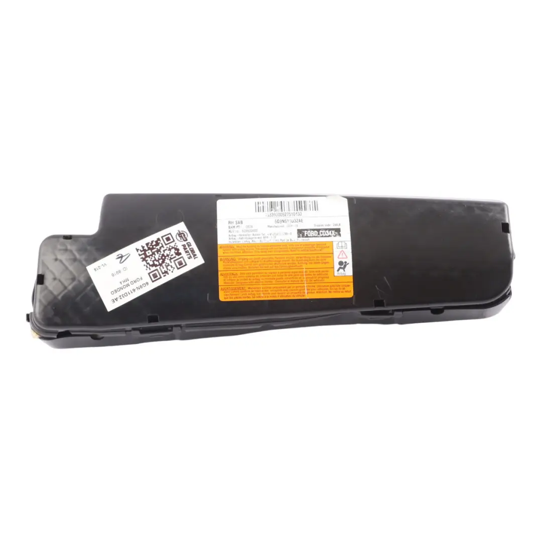 Mk4 Front Seat Air Module Driver Seat Right O/S to Ford Mondeo with Part number 6G9N-611D32-AE Ford Mondeo Mk4 Front Seat Air Module Driver Seat Right O/S - SKU 6G9N-611D32-AE - Part number 6G9N-611D32-AE