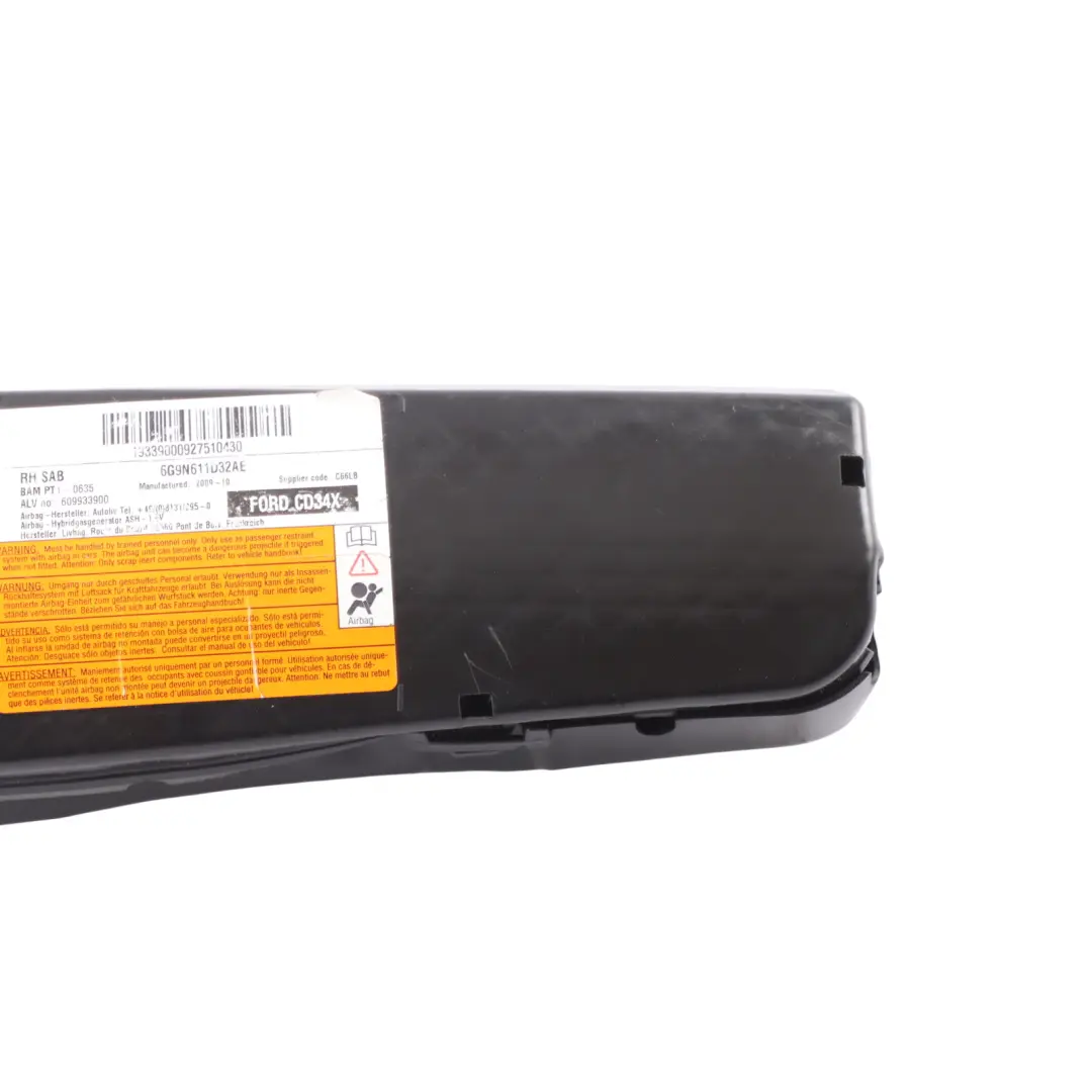 Mk4 Front Seat Air Module Driver Seat Right O/S to Ford Mondeo with Part number 6G9N-611D32-AE Ford Mondeo Mk4 Front Seat Air Module Driver Seat Right O/S - SKU 6G9N-611D32-AE - Part number 6G9N-611D32-AE