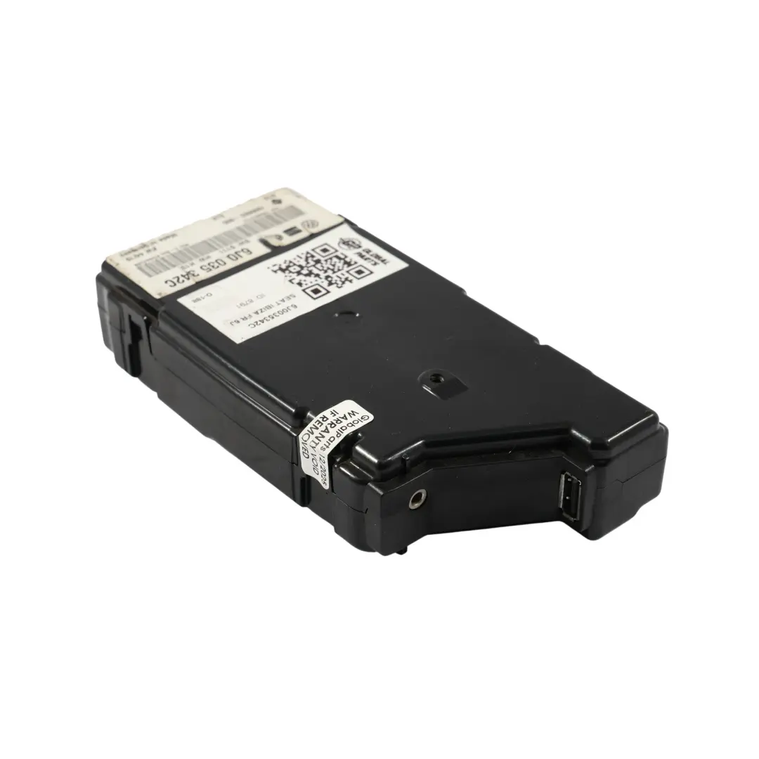 Seat Ibiza FR 6J Dashboard MMI Multimedia AUX Socket Interface Box - SKU 6J0035342C - Part number 6J0035342C