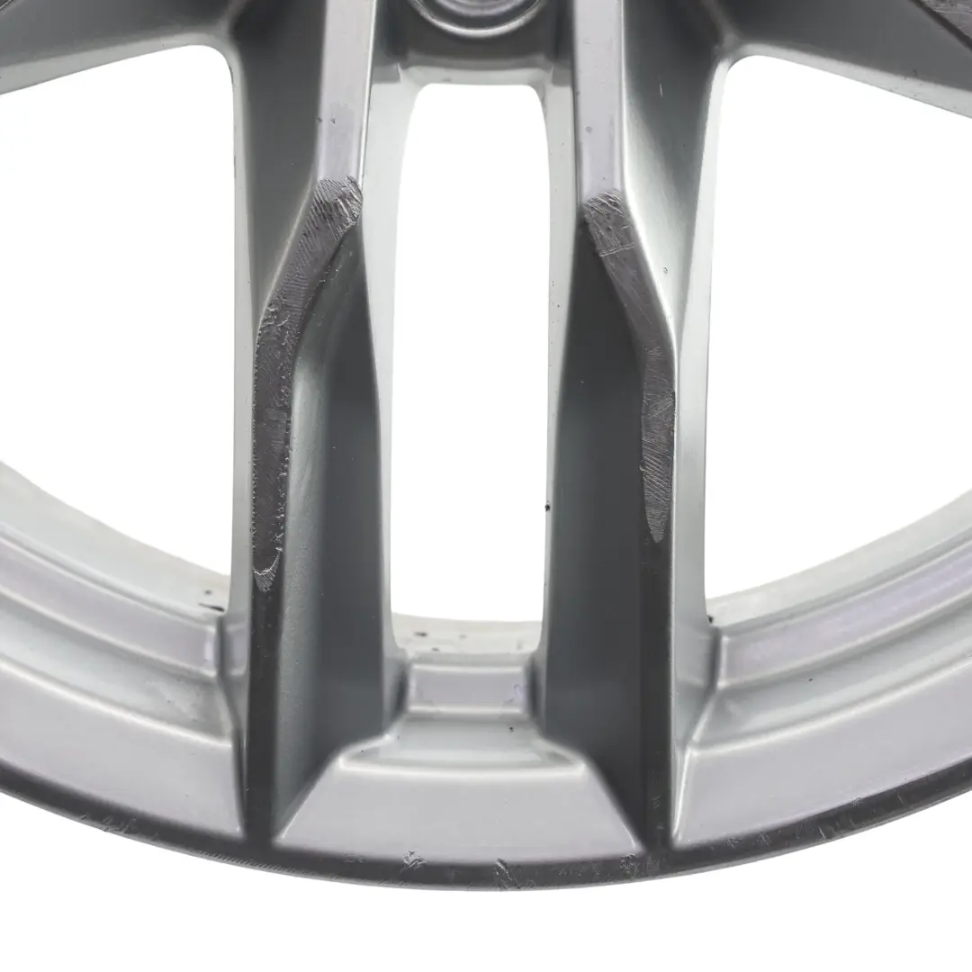 Mk4 6J Llanta Aleación Plata 17" 7J ET:43 5 Radios Dobles para Seat Ibiza con número de pieza 6J0601025F Seat Ibiza Mk4 6J Llanta Aleación Plata 17" 7J ET:43 5 Radios Dobles - SKU 6J0601025F-2 - Número de pieza 6J0601025F