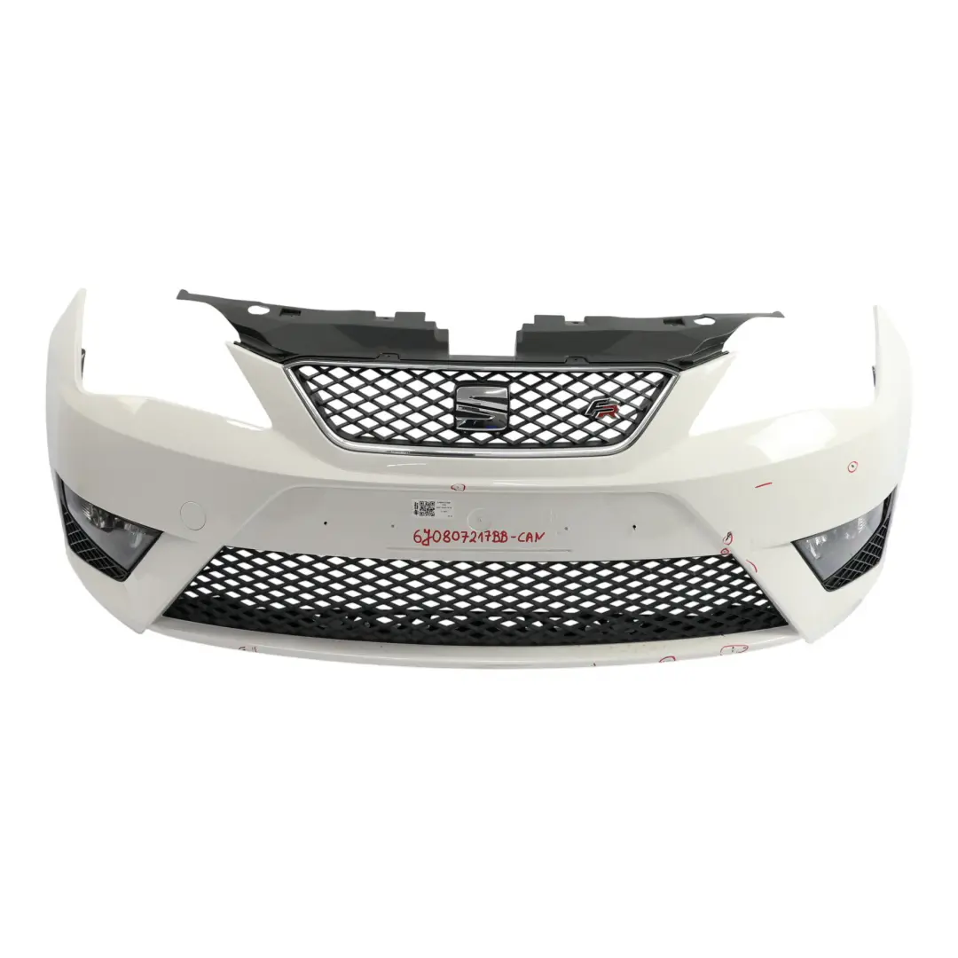6J 6P Zderzak Przedni Osłona Panel Candy White Biały - B9A do Seat Ibiza o numerze 6J0807217BB Seat Ibiza 6J 6P Zderzak Przedni Osłona Panel Candy White Biały - B9A - SKU 6J0807217BB-CAN - Numer Części 6J0807217BB
