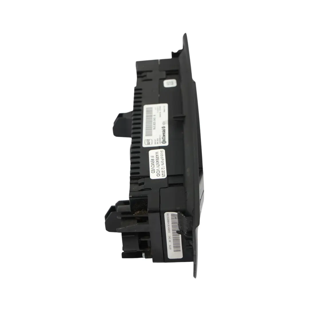 Seat Ibiza 6J Klima Anlage Bedienfeld Schalter Einheit Climatronic 6J0820045B - SKU 6J0820043A - Teilenummer 6J0820043A