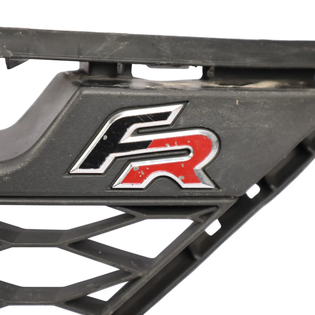 Seat Ibiza Mk4 Front Bumper Center Grille Deflector Cover Panel - SKU 6J0853667A-1 - Part number 6J0853667A