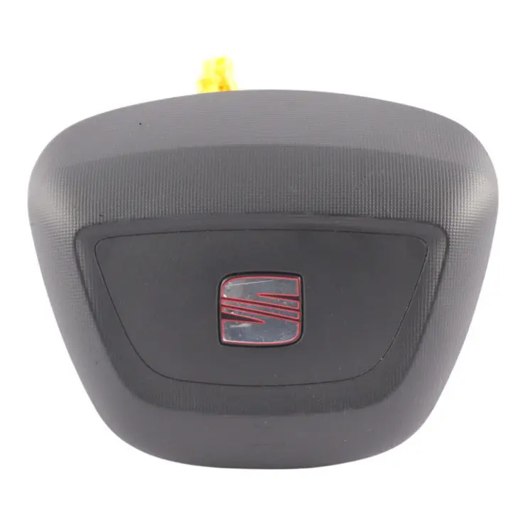 Seat Ibiza Mk4 6J Steering Wheel Air Module Driver's Side Black 6J0880201K