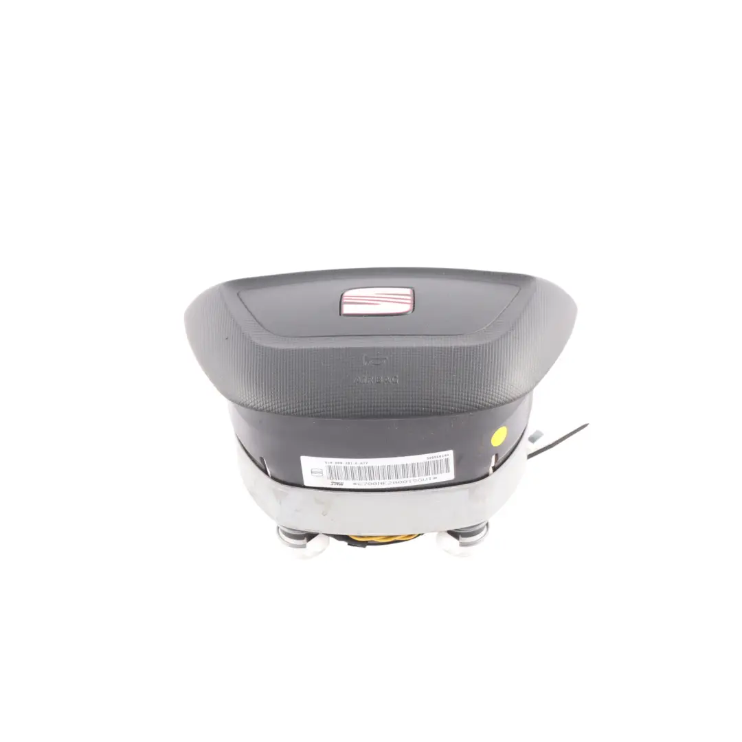 Seat Ibiza Mk4 6J Steering Wheel Air Module Driver's Side Black - SKU 6J0880201K - Part number 6J0880201K