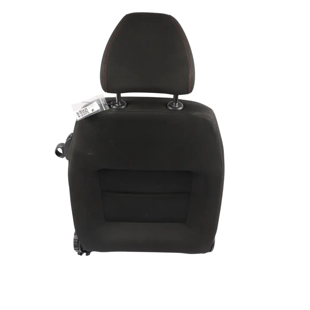 6J FR 3D Front Seat Interior Cloth Fabric Black Red Thread Left N/S to Seat Ibiza with Part number 6J0881805BA Seat Ibiza 6J FR 3D Front Seat Interior Cloth Fabric Black Red Thread Left N/S - SKU 6J0881805BA-1 - Part number 6J0881805BA