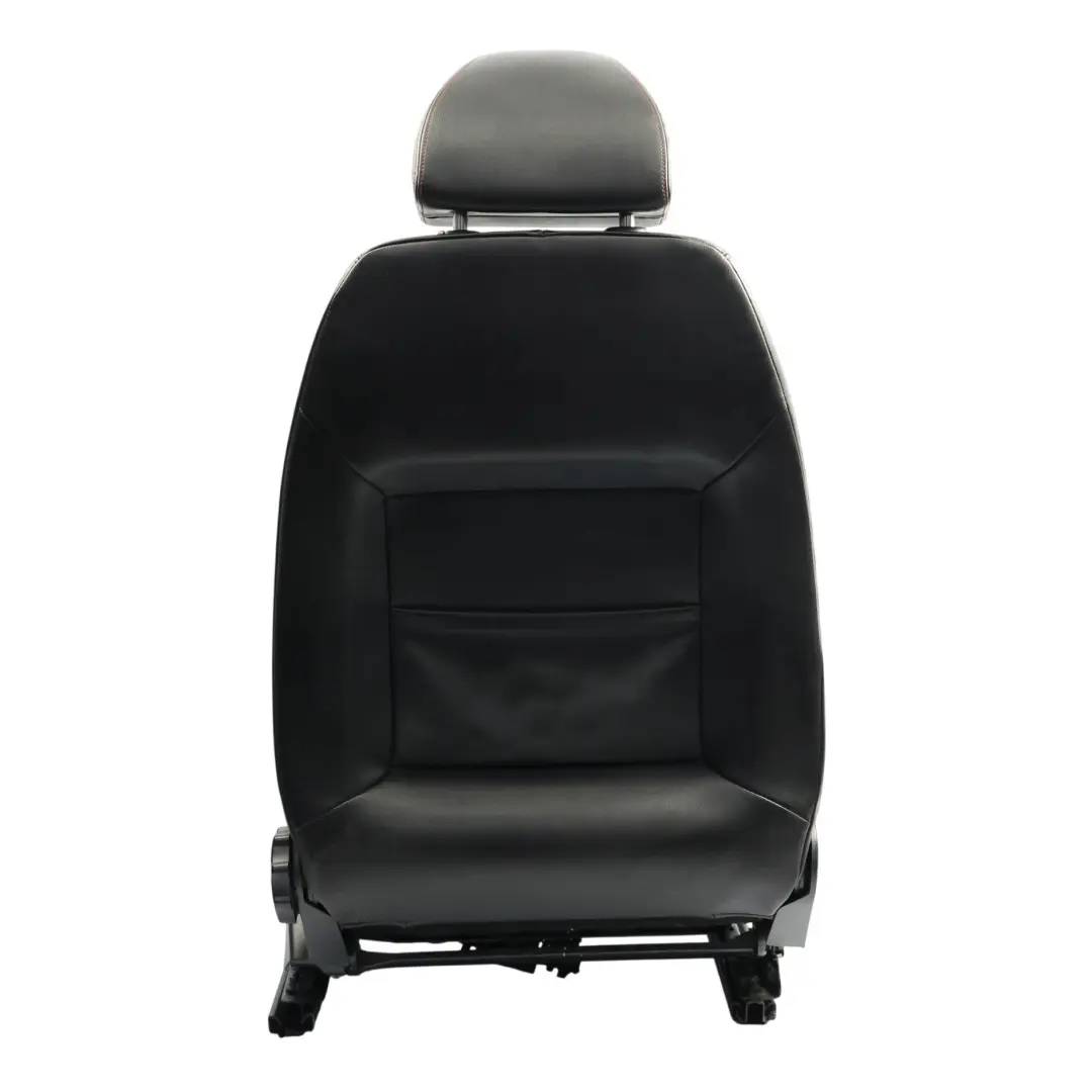 6J FR 5D Front Seat Interior Heated Leather Black Red Thread Left N/S to Seat Ibiza with Part number 6J0881805BD Seat Ibiza 6J FR 5D Front Seat Interior Heated Leather Black Red Thread Left N/S - SKU 6J0881805BD-1 - Part number 6J0881805BD