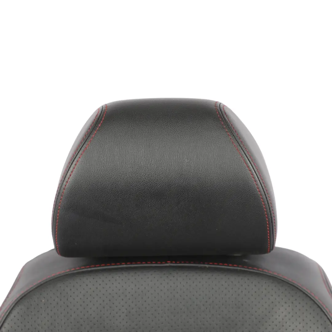 Seat Ibiza FR 6J Front Seat Heated Leather Black Red Thread Left N/S - SKU 6J0881805BJ-1 - Part number 6J0881805BJ