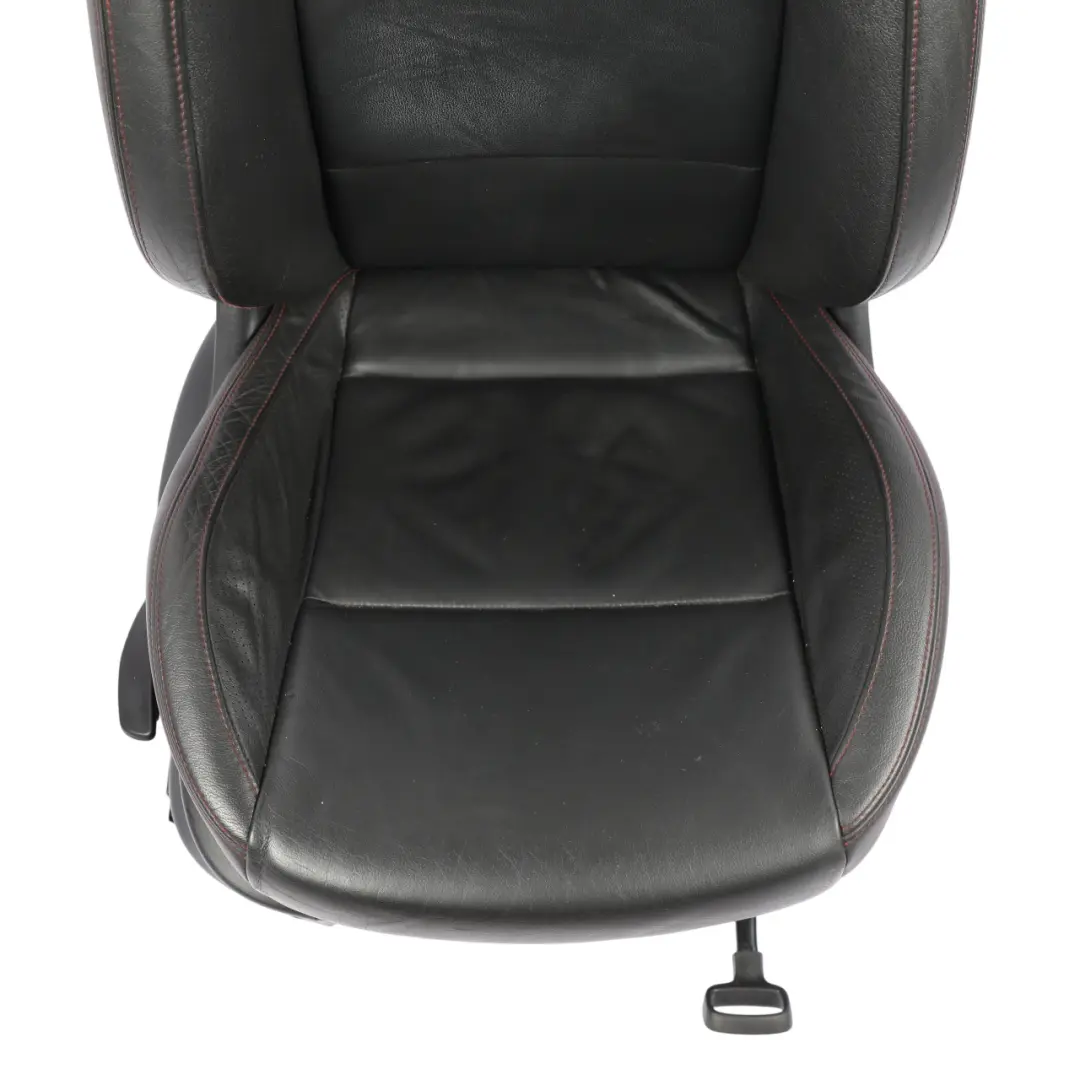 6J Front Seat Heated Leather Black Red Thread Right O/S to Seat Ibiza with Part number 6J0881806AK Seat Ibiza 6J Front Seat Heated Leather Black Red Thread Right O/S - SKU 6J0881806AK-1 - Part number 6J0881806AK