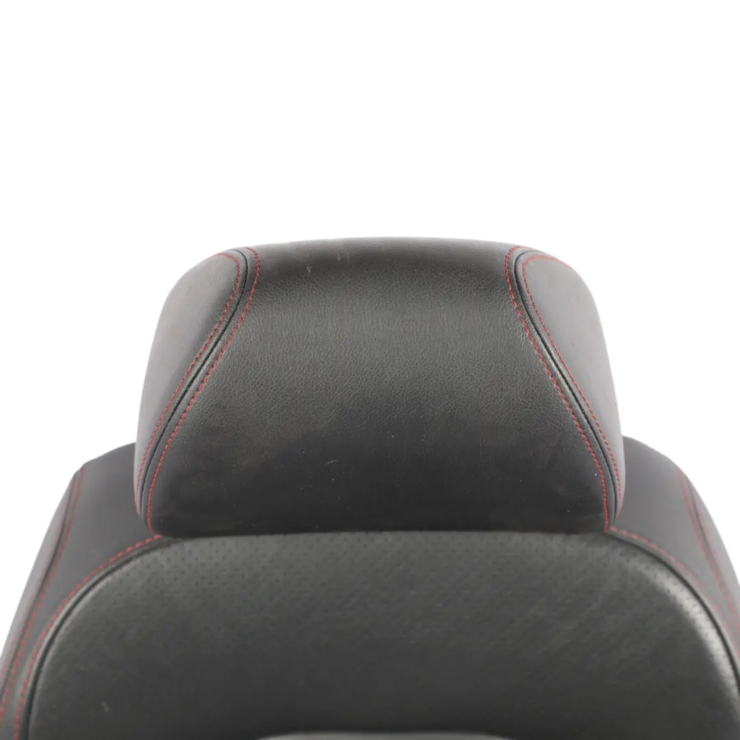 Seat Ibiza 6J Front Seat Heated Leather Black Red Thread Right O/S - SKU 6J0881806AK-1 - Part number 6J0881806AK