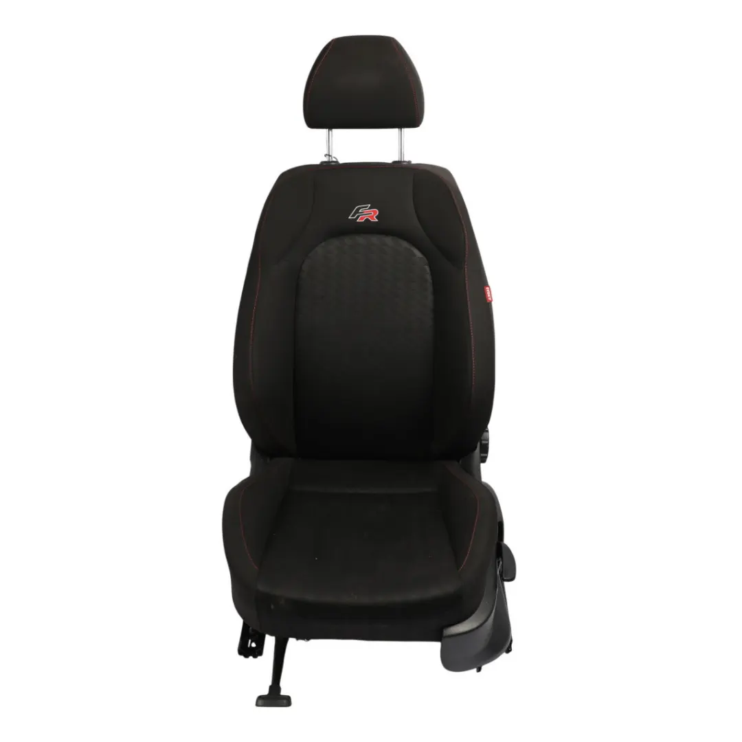 6J FR Front Seat Interior Cloth Fabric Black Left N/S to Seat Ibiza with Part number 6J0881806C Seat Ibiza 6J FR Front Seat Interior Cloth Fabric Black Left N/S - SKU 6J0881806C-1 - Part number 6J0881806C