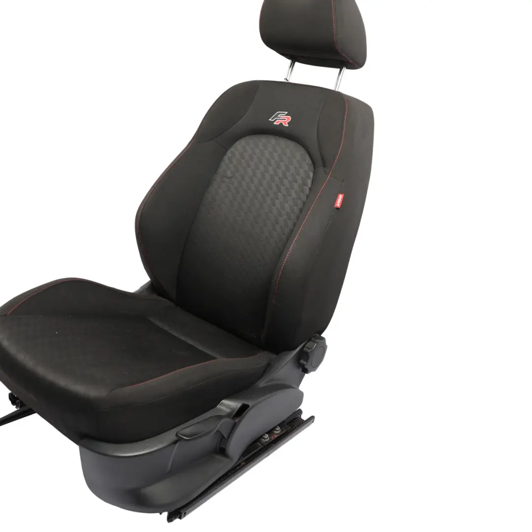 6J FR Front Seat Interior Cloth Fabric Black Left N/S to Seat Ibiza with Part number 6J0881806C Seat Ibiza 6J FR Front Seat Interior Cloth Fabric Black Left N/S - SKU 6J0881806C-1 - Part number 6J0881806C