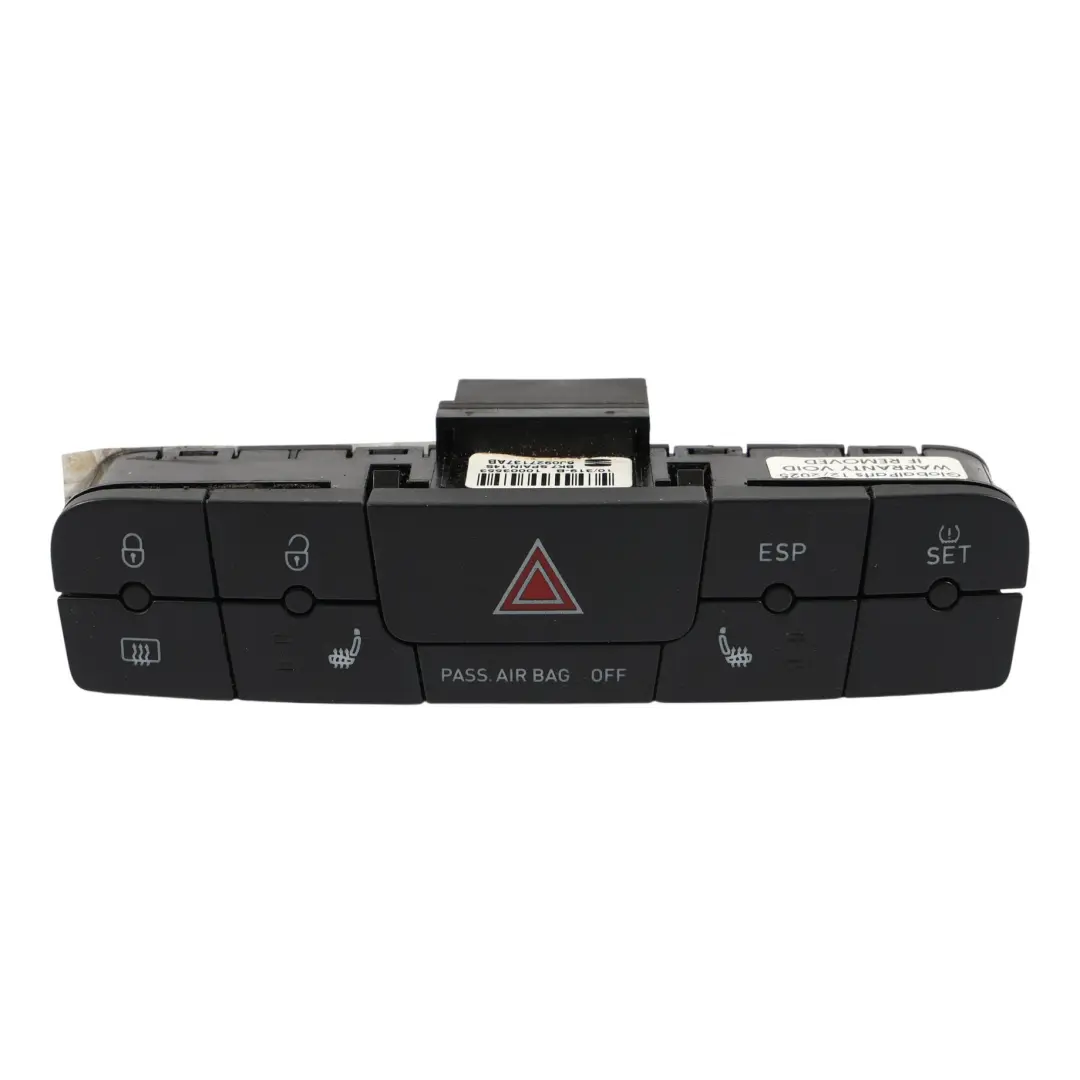 Seat Ibiza 6J Central Lock Door Switch ESP Heated Control Panel - SKU 6J0927137AB - Part number 6J0927137AB