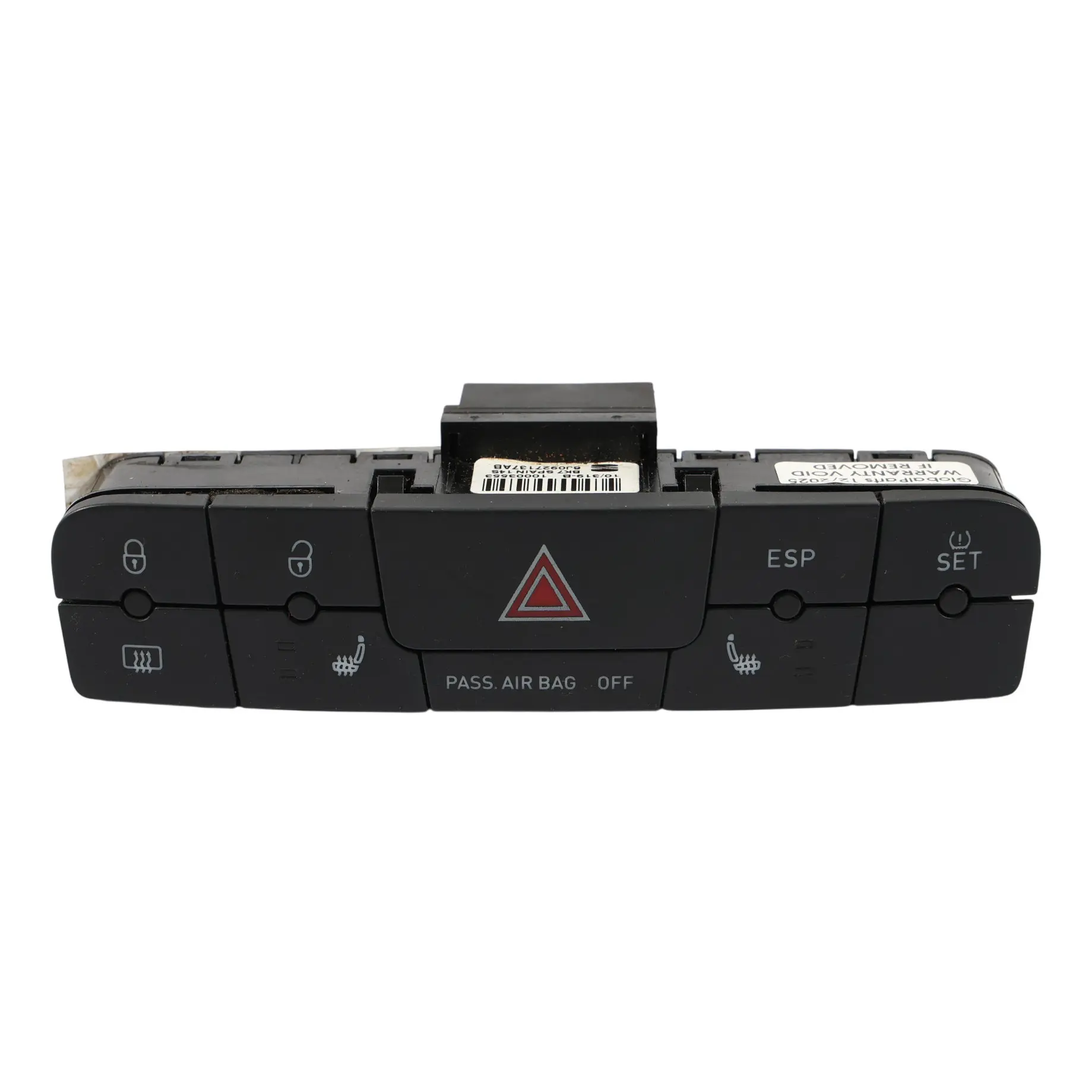 Seat Ibiza 6J Panel Przełącznik Świateł Awaryjnych ESP 6J0927137AB