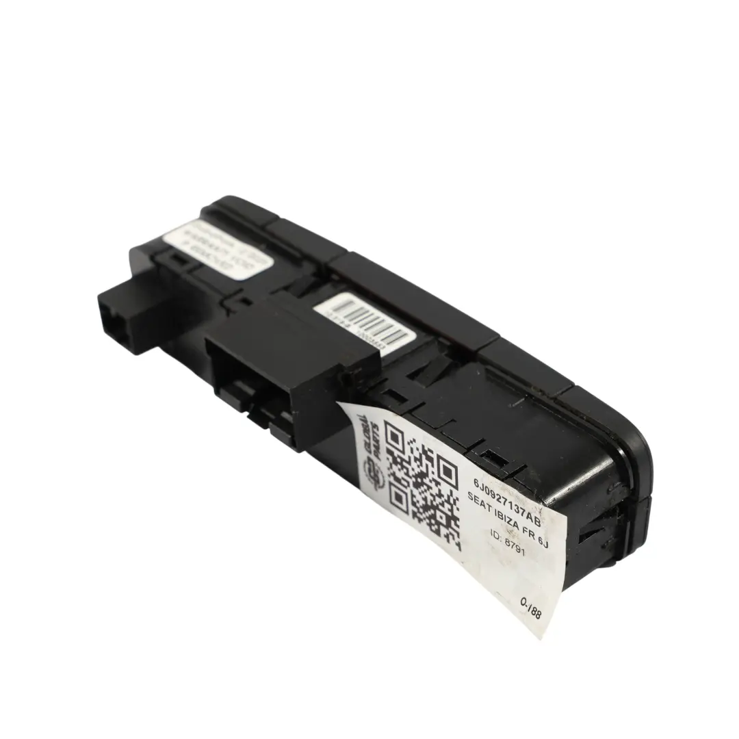 Seat Ibiza 6J Cierre Centralizado ESP Panel De Control Calefactado - SKU 6J0927137AB - Número de pieza 6J0927137AB