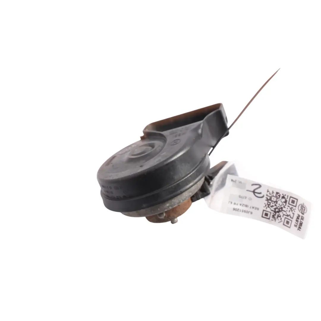 6J Signal Horn High Tone Fanfare to Seat Ibiza with Part number 6J0951206 Seat Ibiza 6J Signal Horn High Tone Fanfare - SKU 6J0951206 - Part number 6J0951206
