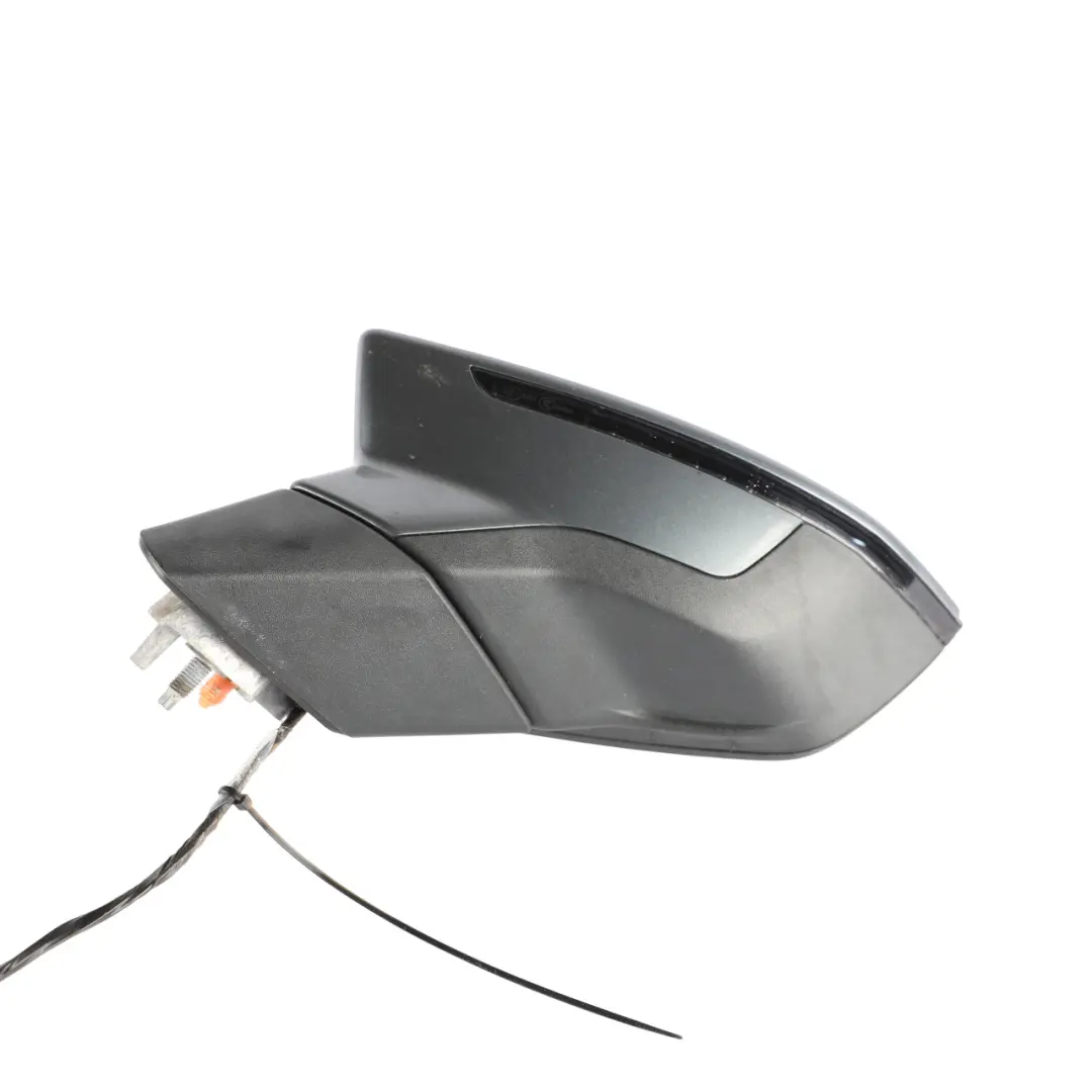 Seat Leon 5F Wing Mirror Right O/S Door Outside Monsoon Grey - X7R 5F2857508N - SKU RHD-5F2857507N-MOG - Part number 5F2857507N
