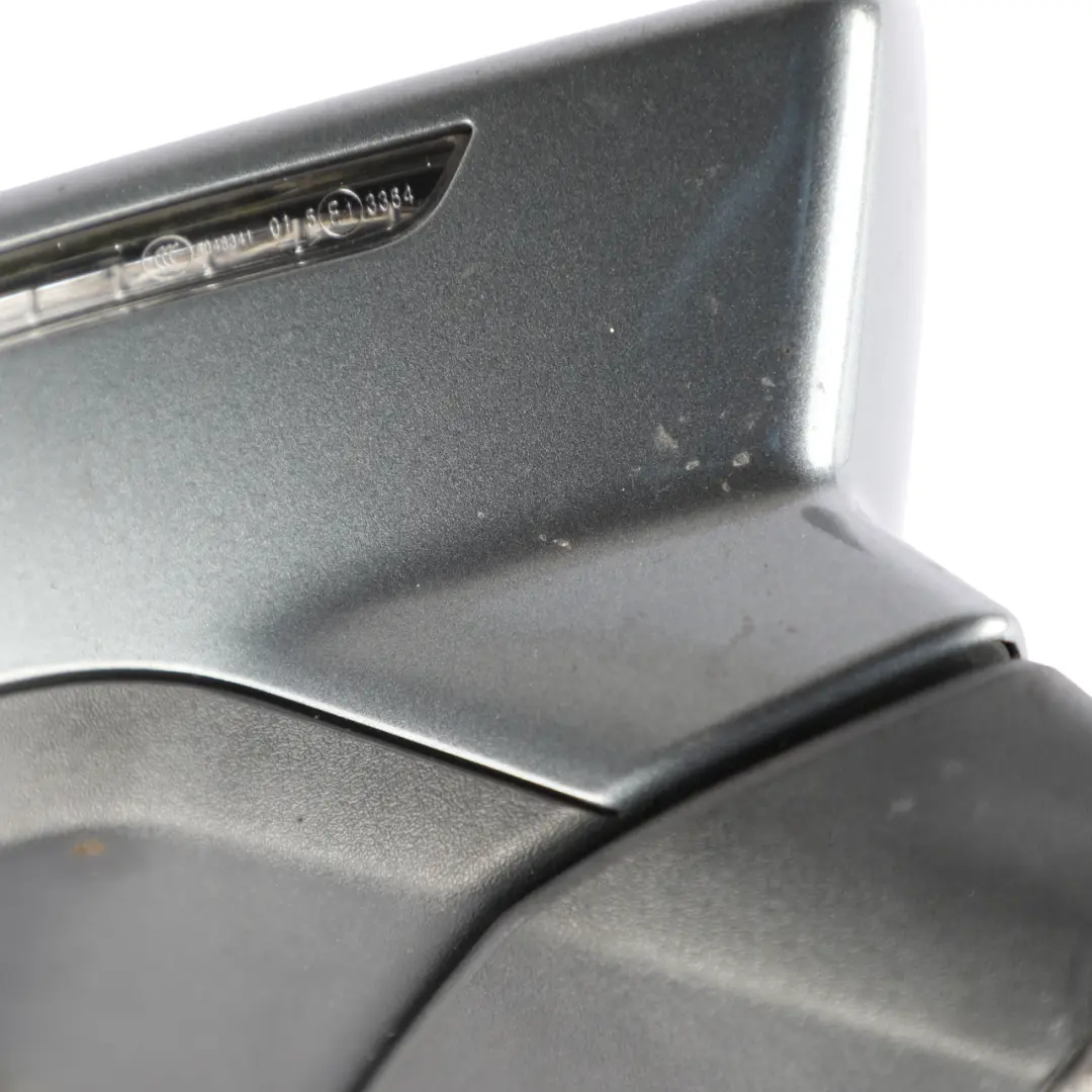Seat Leon 5F Wing Mirror Right O/S Door Outside Monsoon Grey - X7R - SKU RHD-5F2857508N-MOG - Part number 5F2857508N