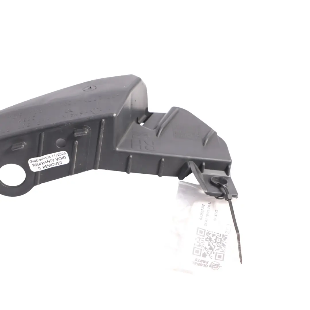 Seat Ibiza Mk4 6J 3D Rear Bumper Mount Bracket Holder Guide Right O/S - SKU 6J3807378 - Part number 6J3807378