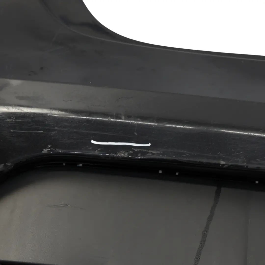 Seat Ibiza 6J FR Rear Bumper Panel Cover Trim Black Magic Pearl - C9Z - SKU 6J4807421A-BLM - Part number 6J4807421A