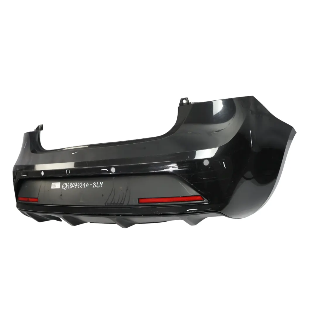 6J FR Rear Bumper Panel Cover Trim Black Magic Pearl - C9Z to Seat Ibiza with Part number 6J4807421A Seat Ibiza 6J FR Rear Bumper Panel Cover Trim Black Magic Pearl - C9Z - SKU 6J4807421A-BLM - Part number 6J4807421A