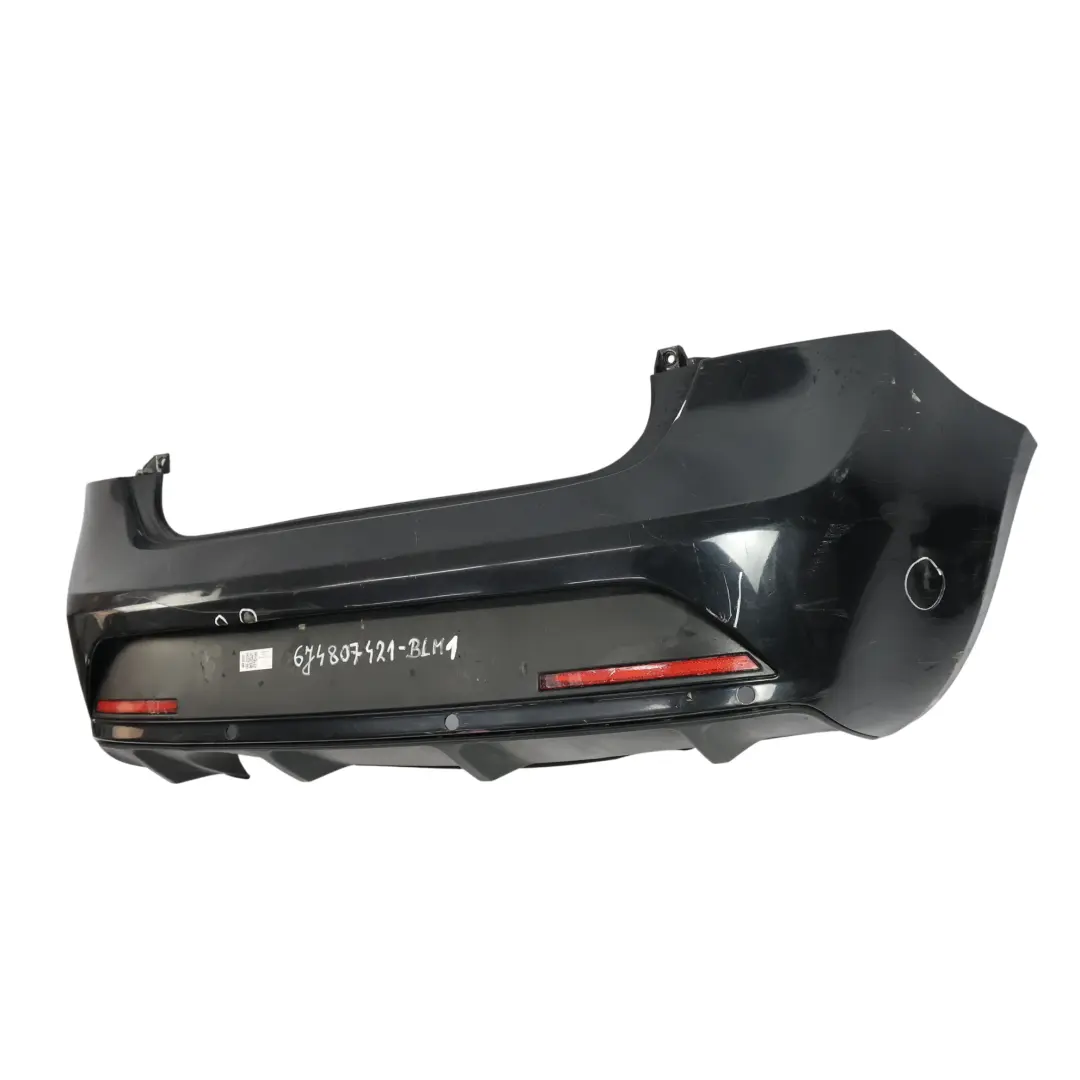 6J FR Rear Bumper Panel Cover Trim Black Magic Pearl - C9Z to Seat Ibiza with Part number 6J4807421A Seat Ibiza 6J FR Rear Bumper Panel Cover Trim Black Magic Pearl - C9Z - SKU 6J4807421A-BLM1 - Part number 6J4807421A