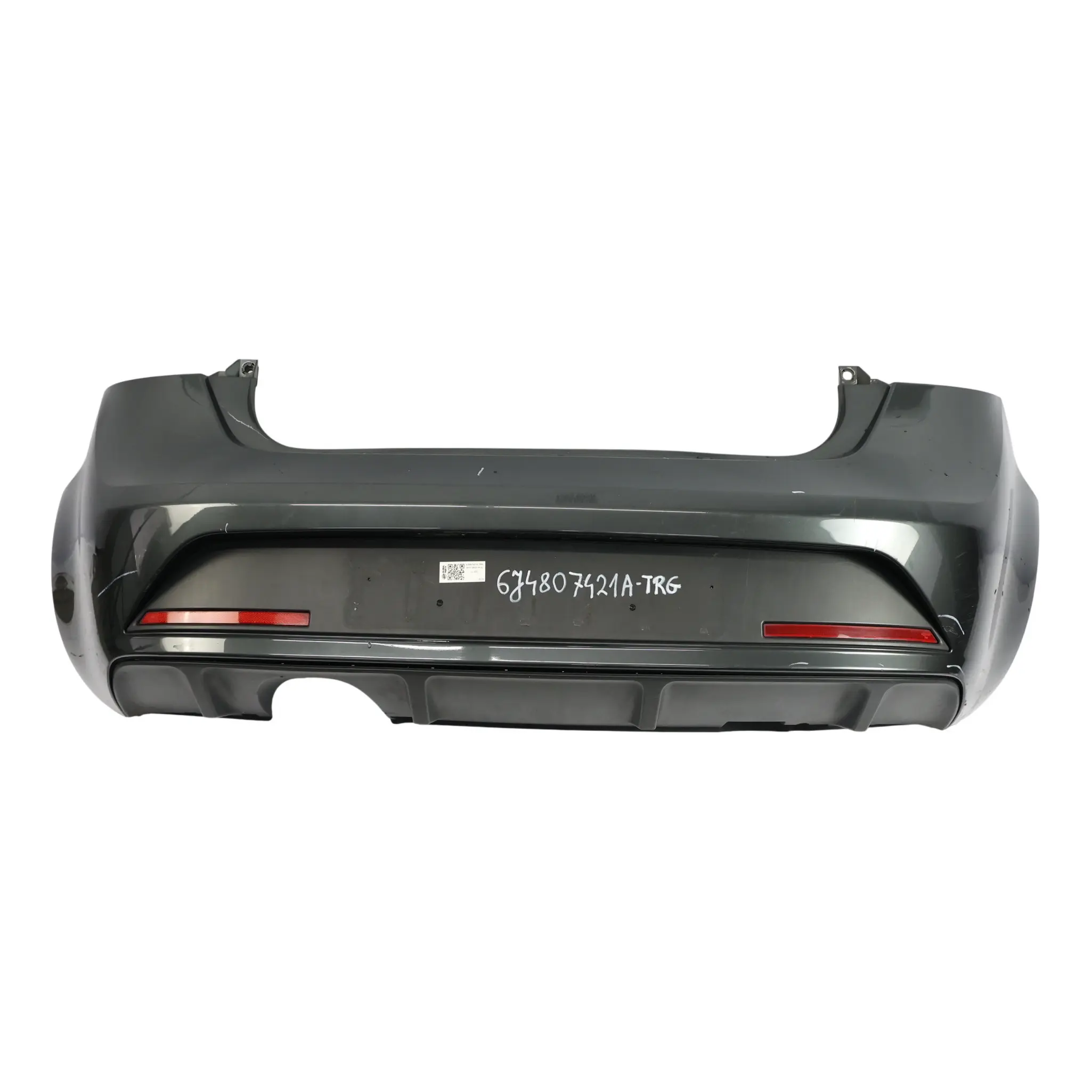 Seat Ibiza 6J FR Rear Bumper Panel Cover Trim Track Grey Metallic - W7Z