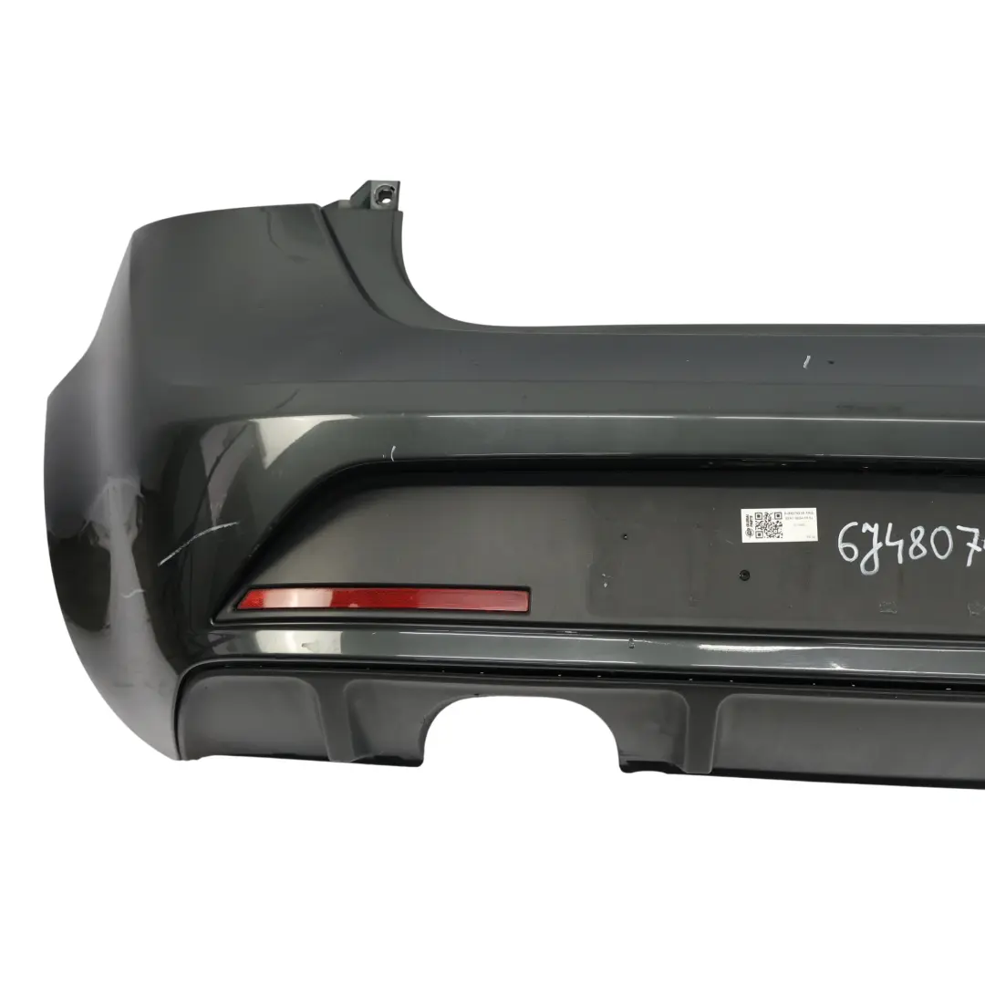 6J FR Rear Bumper Panel Cover Trim Track Grey Metallic - W7Z to Seat Ibiza with Part number 6J4807421A Seat Ibiza 6J FR Rear Bumper Panel Cover Trim Track Grey Metallic - W7Z - SKU 6J4807421A-TRG - Part number 6J4807421A