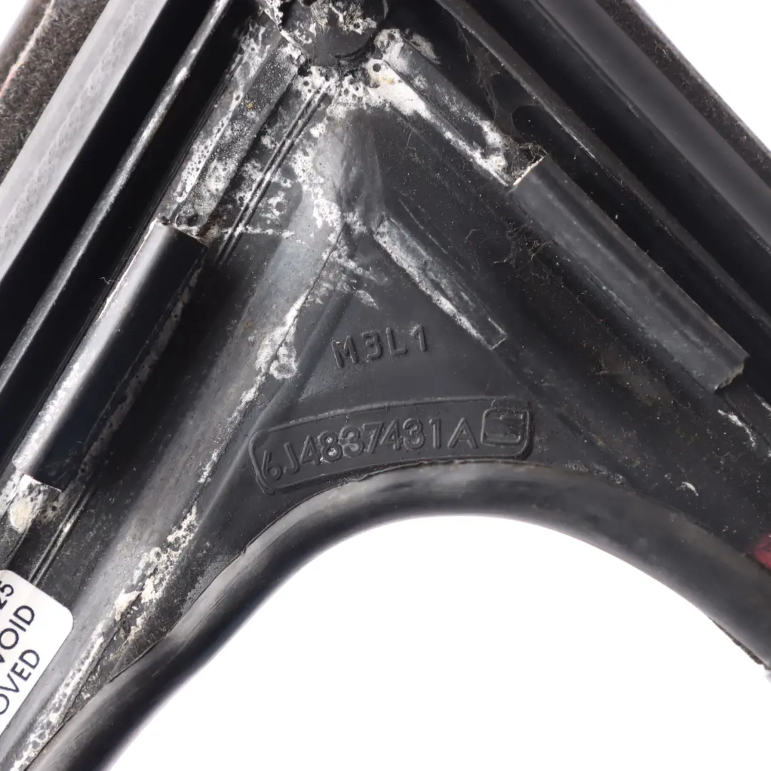 Seat Ibiza 6J Mk4 Front Seal Gasket Window Frame Guide Rail Left N/S - SKU 6J4837431A - Part number 6J4837431A