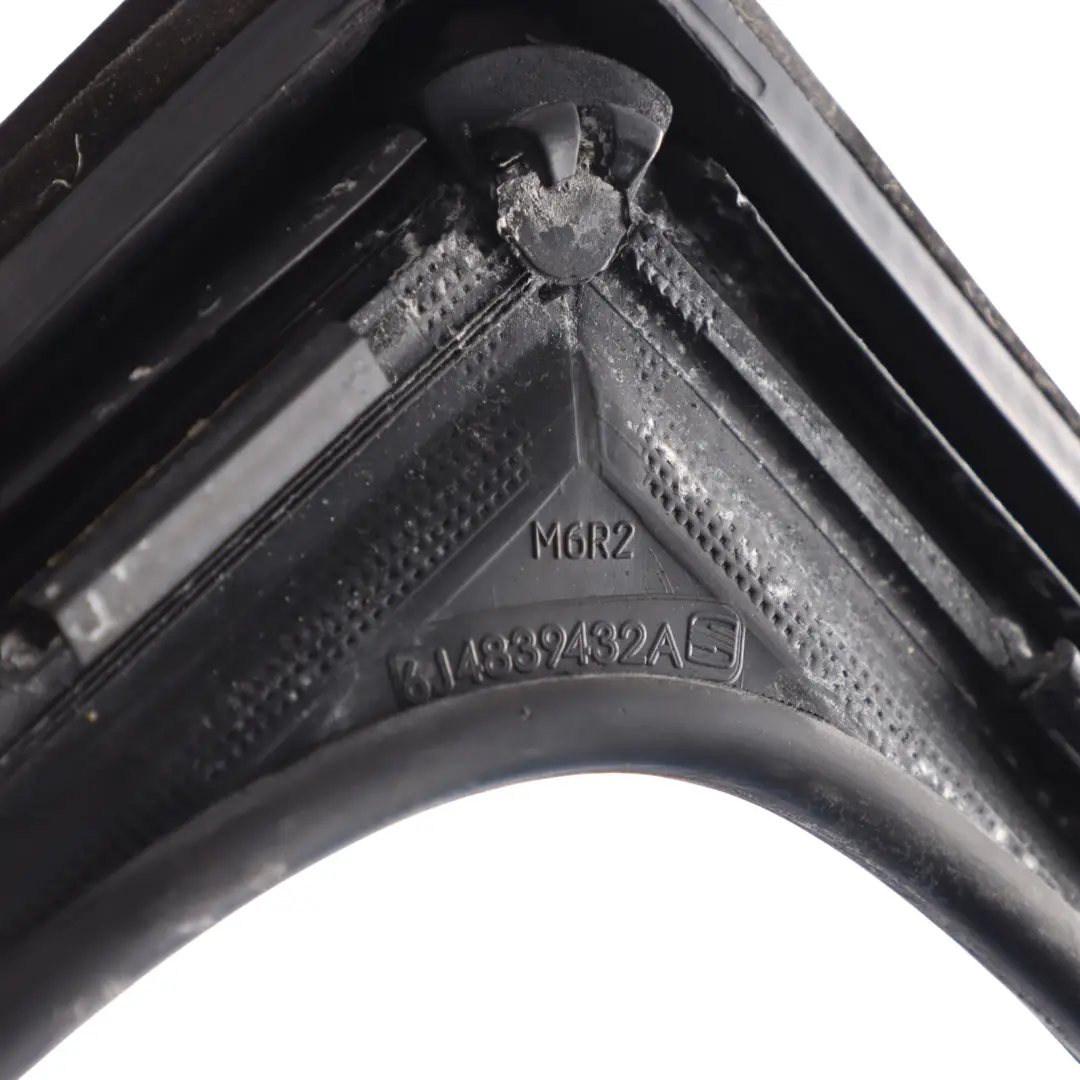 Seat Ibiza Mk4 6J Seal Gasket Window Frame Guide Rail Rear Right O/S - SKU 6J4839432A - Part number 6J4839432A