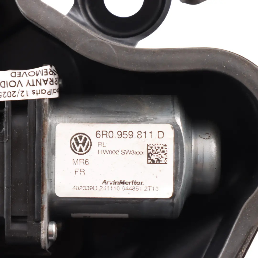 6J Rear Window Regulator Lifter Mechanism Motor Left N/S to Seat Ibiza with Part number 6J4839461A Seat Ibiza 6J Rear Window Regulator Lifter Mechanism Motor Left N/S - SKU 6J4839461A - Part number 6J4839461A