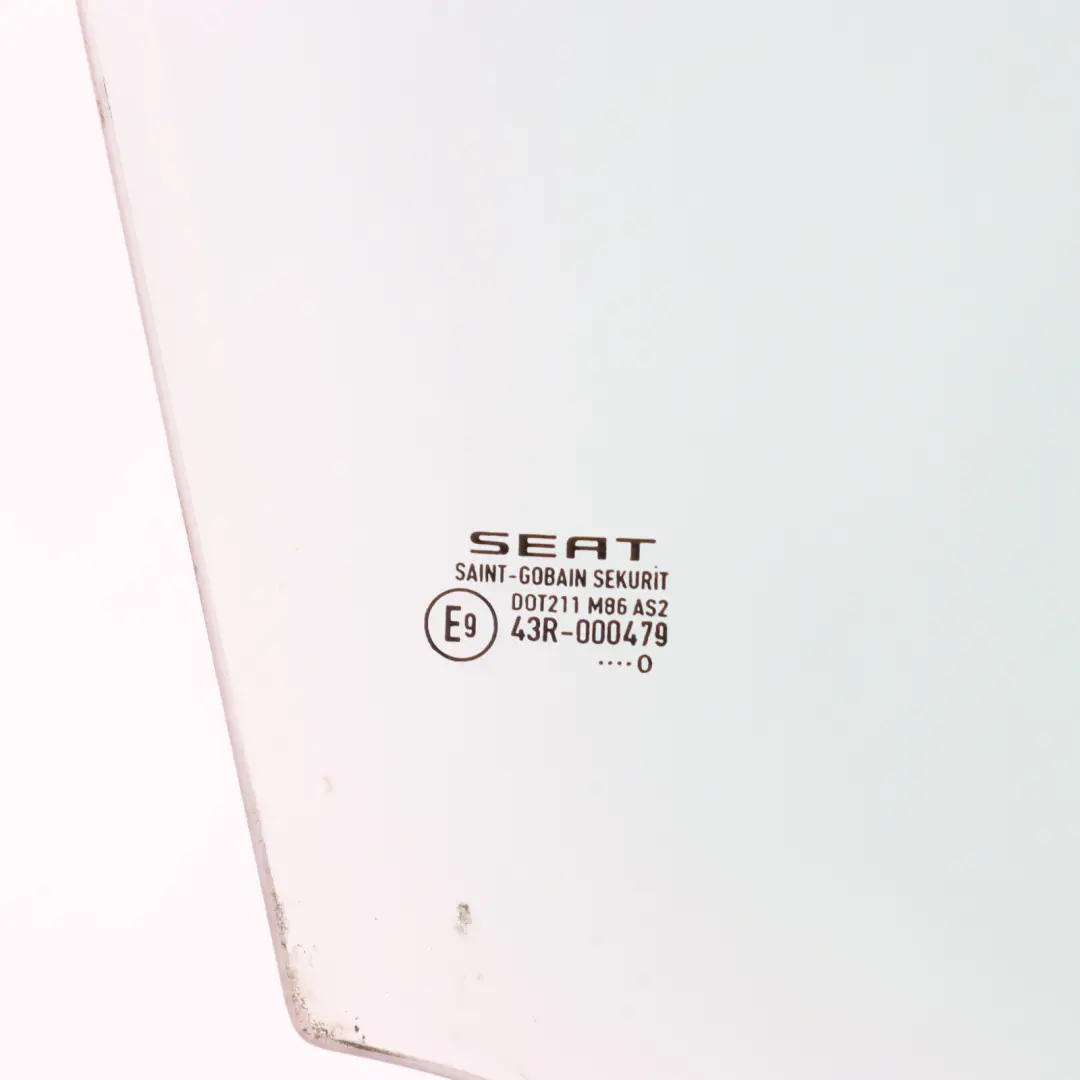 Seat Ibiza Mk4 Vitre Latérale Avant Droite AS2 5 Portes - SKU 6J4845202A - Numéro de pièce 6J4845202A