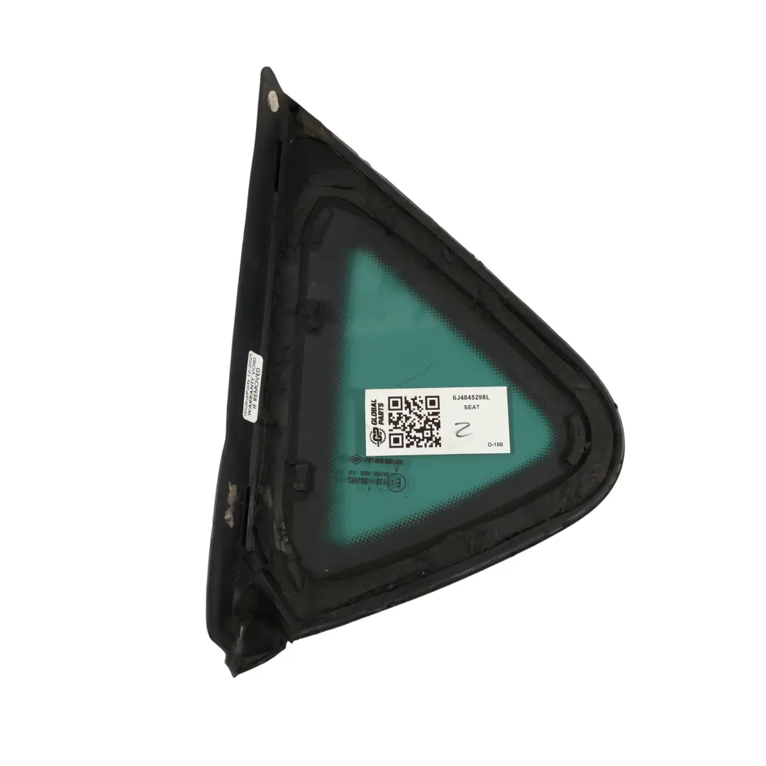 Seat Ibiza 6J 5dr Side Window Quarter Panel Rear Right O/S Tinted AS3 - SKU 6J4845298L - Part number 6J4845298L