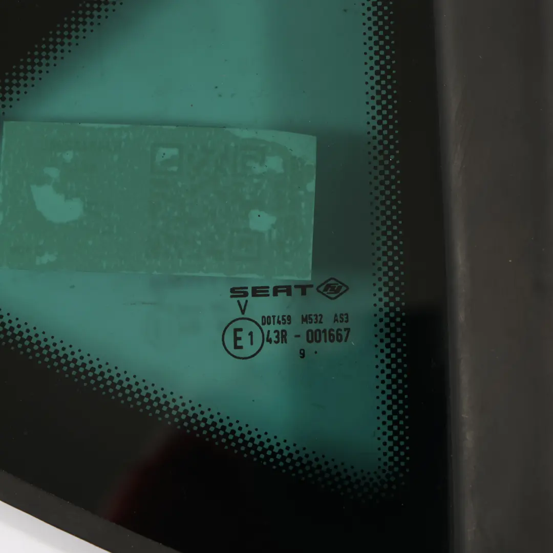 6J 5D Seitenscheibe Viertel Panel Hinten Rechts Getönt AS3 für Seat Ibiza mit Teilenummer 6J4845298L Seat Ibiza 6J 5D Seitenscheibe Viertel Panel Hinten Rechts Getönt AS3 - SKU 6J4845298L - Teilenummer 6J4845298L