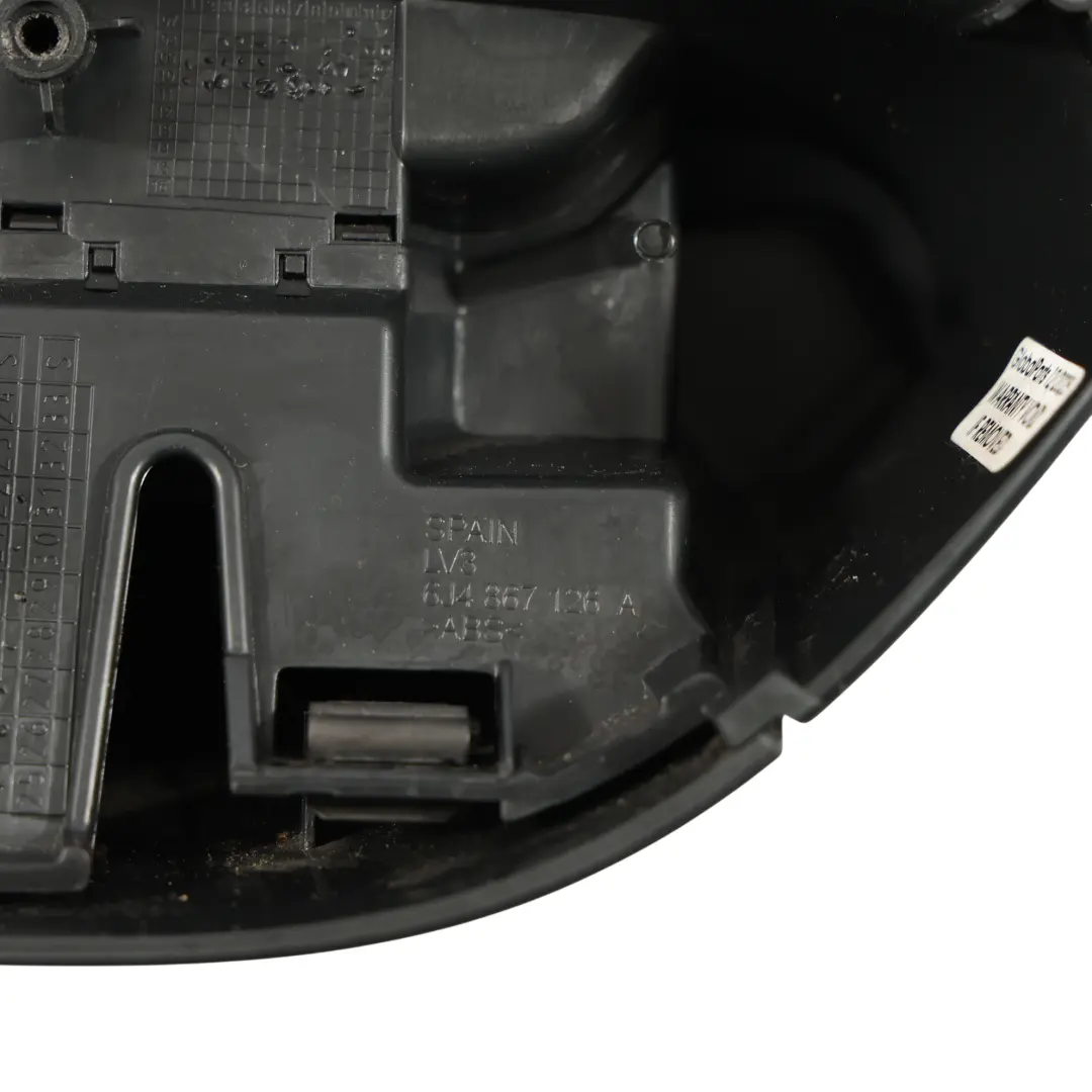 6J Maniglia Posteriore Coprivetro Interruttore Destro Nero per Seat Ibiza con numero di parte 6J4867126A Seat Ibiza 6J Maniglia Posteriore Coprivetro Interruttore Destro Nero - SKU 6J4867126A - Numero di parte 6J4867126A