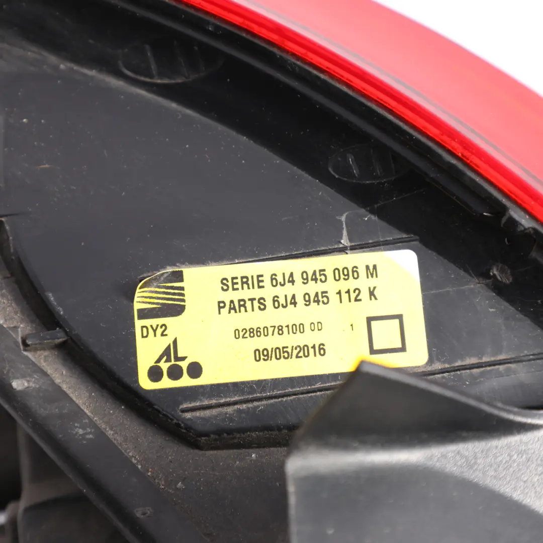 Seat Ibiza 6J 5D Heckleuchte LED Rechts - SKU 6J4945096M - Teilenummer 6J4945096M