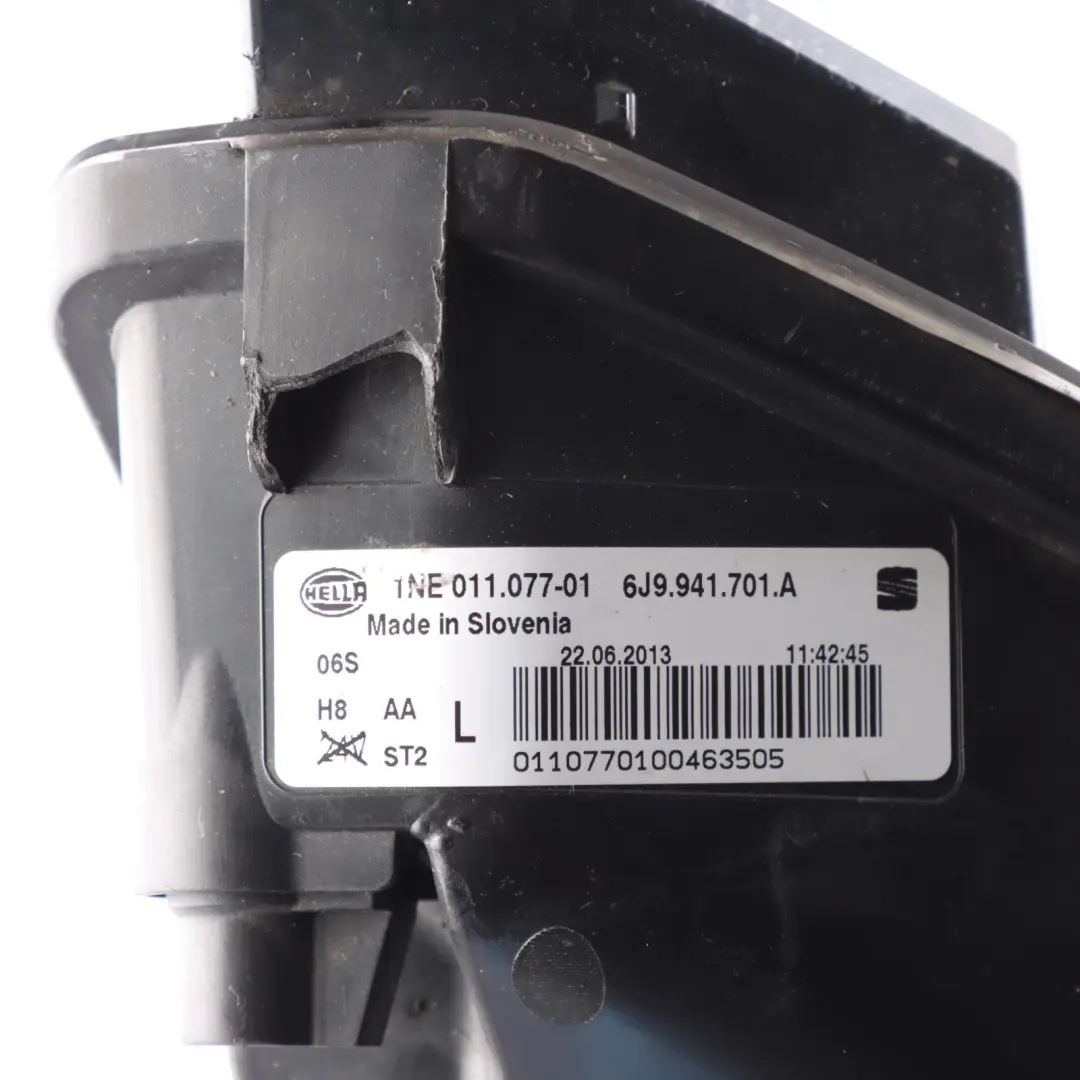 Seat Ibiza 6J Luz Antiniebla Parachoques Delantero Izquierdo - SKU 6J9941701A - Número de pieza 6J9941701A