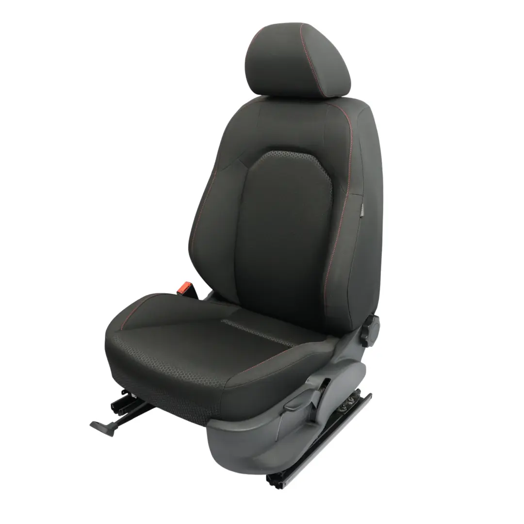 5D Asiento Delantero Sport Calefactable Negro Rojo Izquierda para Seat Ibiza FR IV con número de pieza 6P0881805AR Seat Ibiza FR IV 5D Asiento Delantero Sport Calefactable Negro Rojo Izquierda - SKU 6P0881805AR-1 - Número de pieza 6P0881805AR