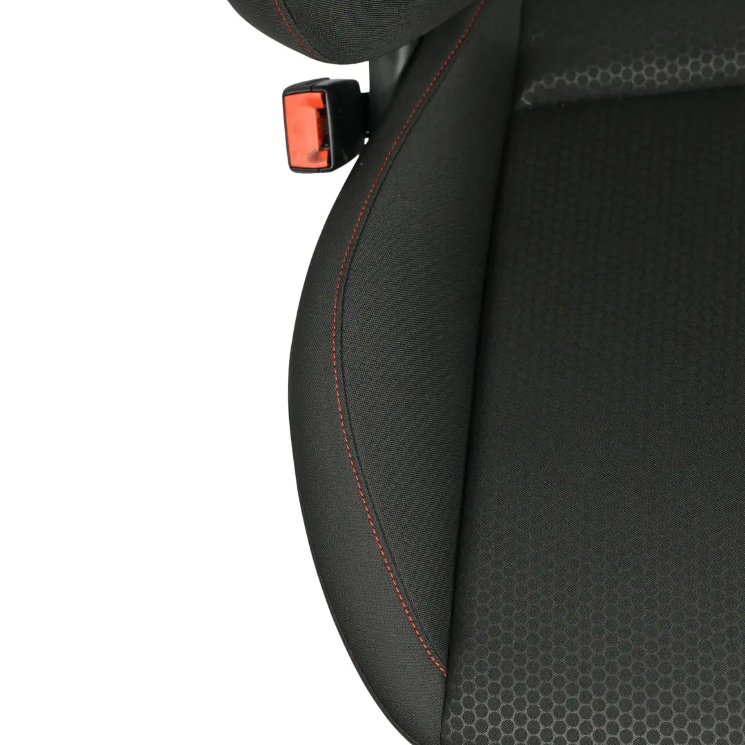 5D Vordersitz Sport Beheizt Stoff Titanium Schwarz Rot Links für Seat Ibiza FR IV mit Teilenummer 6P0881805AR Seat Ibiza FR IV 5D Vordersitz Sport Beheizt Stoff Titanium Schwarz Rot Links - SKU 6P0881805AR-1 - Teilenummer 6P0881805AR