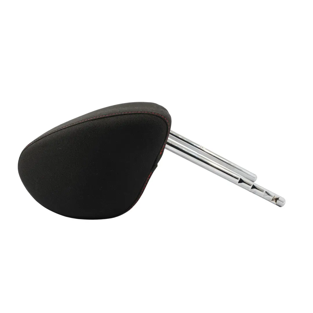 Seat Ibiza 6J Appuie-Tête Avant Gauche Droite Tissu Noir Coutures Rouges - SKU 6J0881921B - Numéro de pièce 6J0881921B